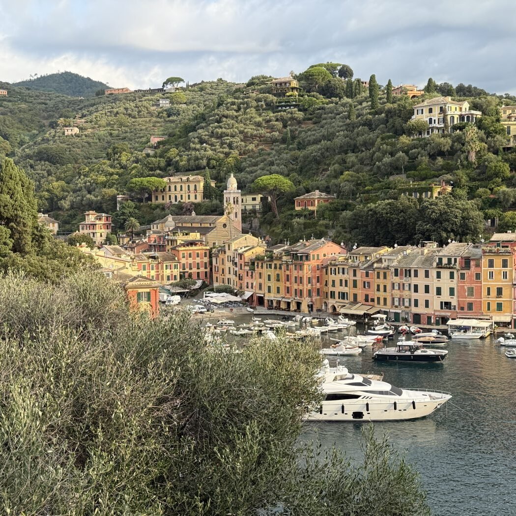 The colorful harbor town of Portofino, Italy